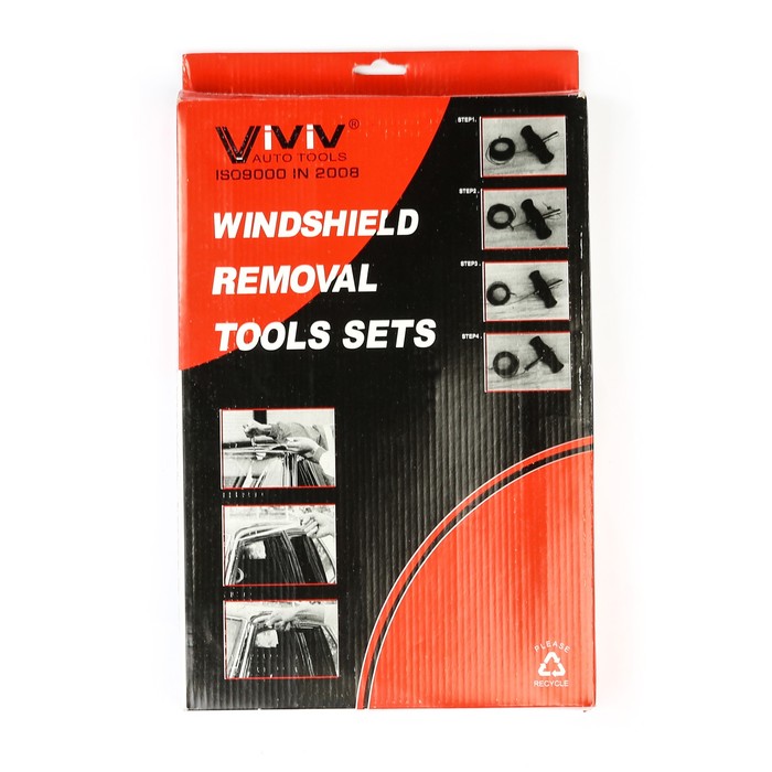 Набор инструментов для замены лобовых стекол, 6 предметов