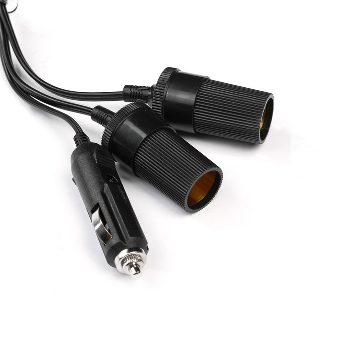 Удлинитель прикуривателя, провод 3 м, 2 гнезда, P-03