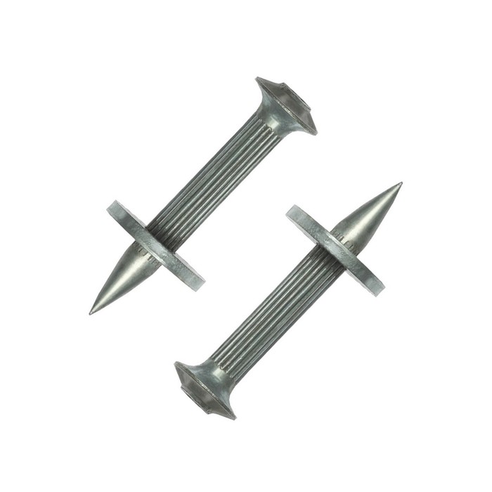 Дюбель гвоздевой с насаженной шайбой "ЗУБР Мастер", 3.7x40 мм, оцинк., в упаковке 15 шт.