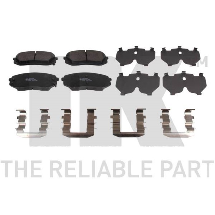 Колодки тормозные дисковые NK 223440