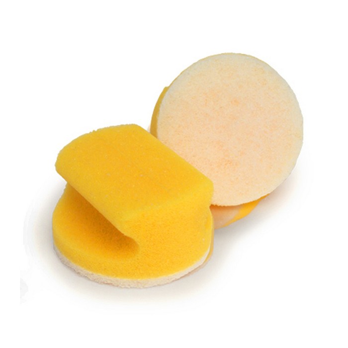 Набор губок для уборки, 2 шт DELICATO круглые