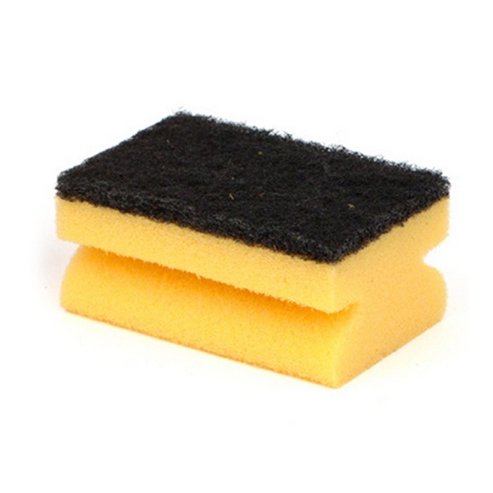 Губка кухонная SUPER AKTIV с лавсаном, с вырезами