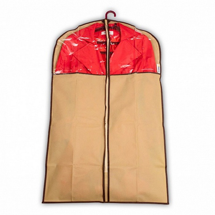 Чехол для одежды с молнией, 61х102 см