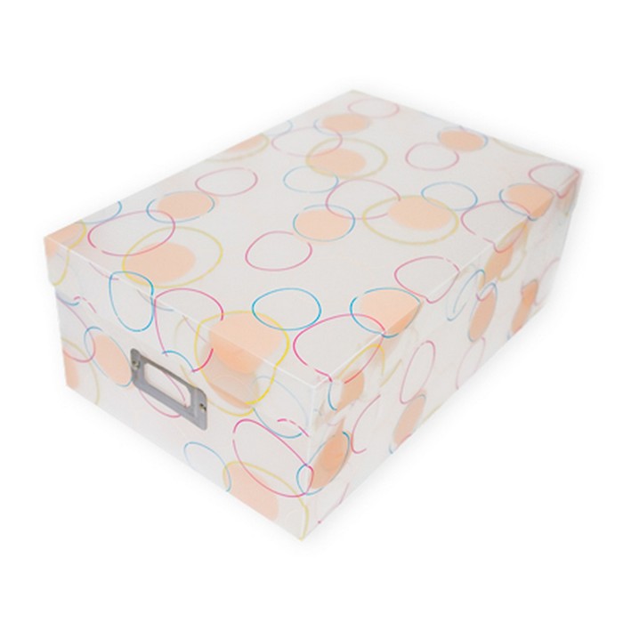 Бокс для хранения вещей большой, складной, с крышкой 35х23х13 см