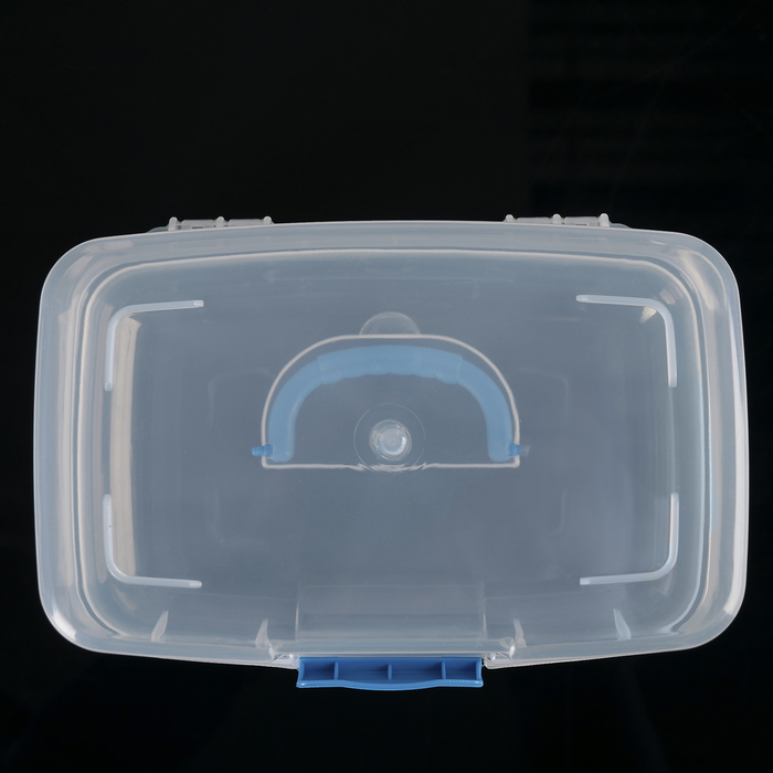 Бокс для хранения, 2 яруса 5 отделений, цвет МИКС