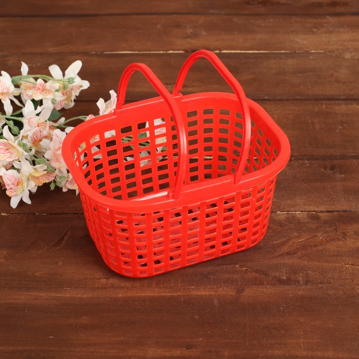 Корзина для хранения с ручками "Палитра", цвет МИКС