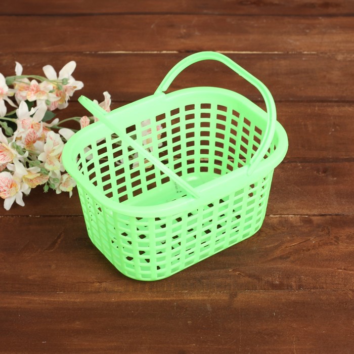 Корзина для хранения с ручками "Палитра", цвет МИКС