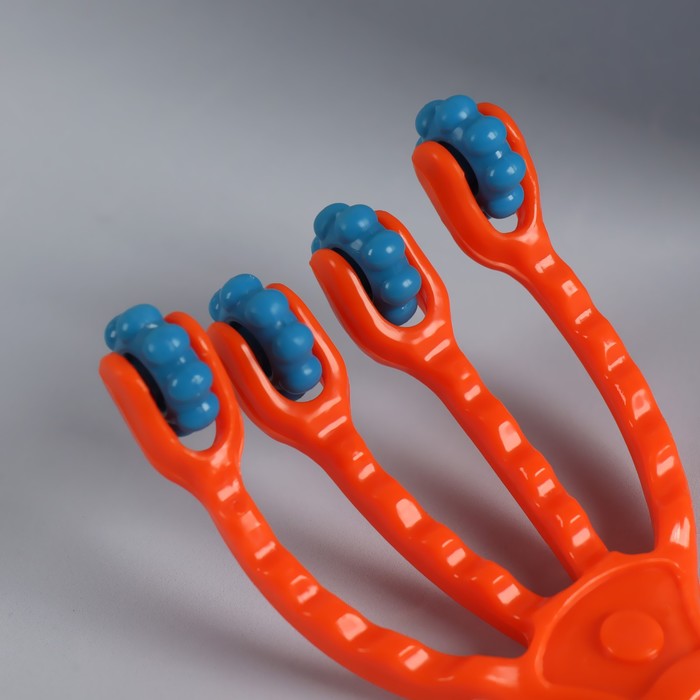 Массажёр универсальный, 5 колёс, цвет МИКС