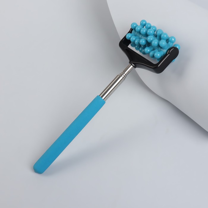 Чесалка универсальная, телескопическая ручка: 20,5см-57,5см, цвет МИКС