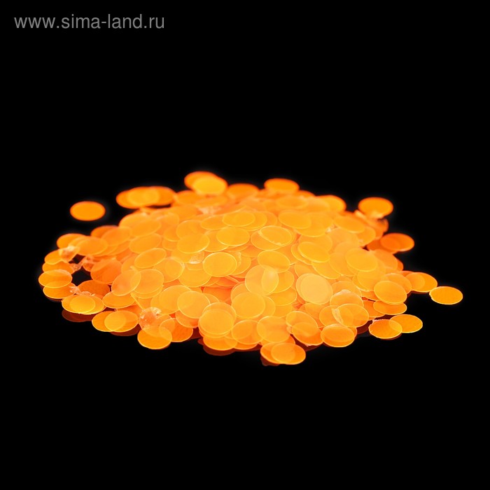 Камифубуки для декора 25 мм цвет неоновый оранжевый 11₽