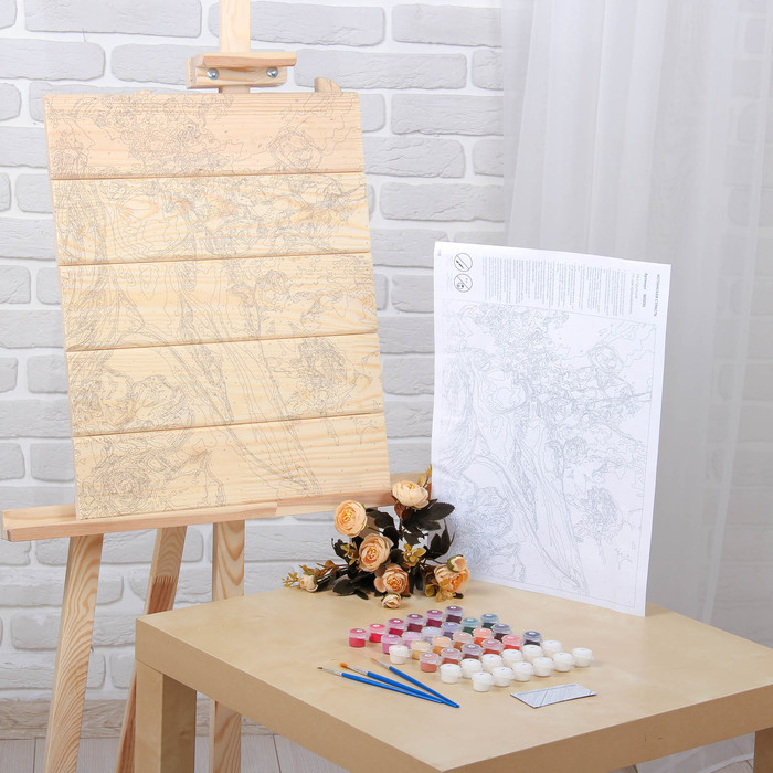 Арт по дереву "Испанская страсть"