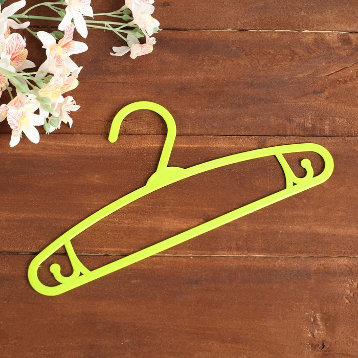 Вешалка детская 27х13см, цена за шт, цвет МИКС