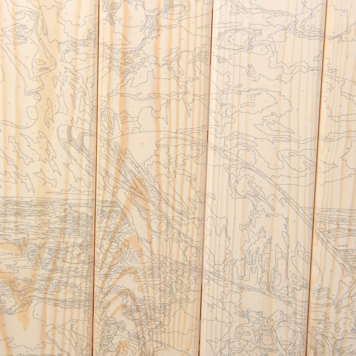 Арт по дереву "Морская идилия"