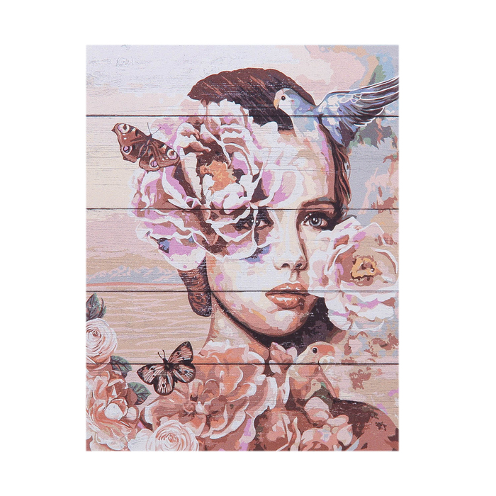 Арт по дереву "Весна" WS047