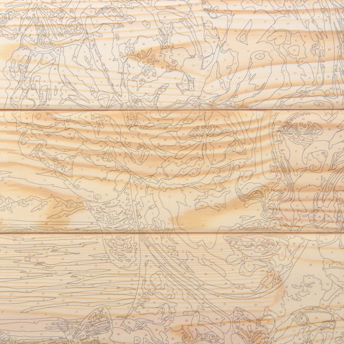 Арт по дереву "Весна" WS047