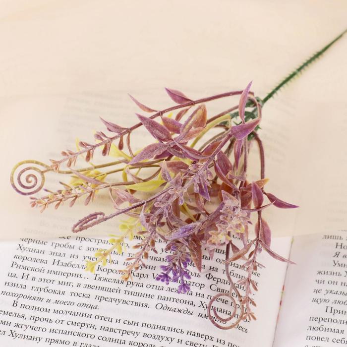 Букет "Завитки" двухцветный 15 см, микс (цена за 1шт, фасовка 5шт)