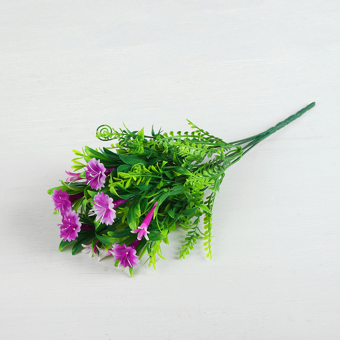 Букет "Ромашки с колокольчиками" 30 см, микс