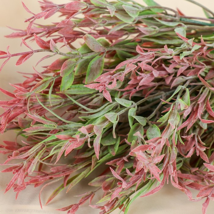 Букет "Цветная трава" 35 см, микс с напылением