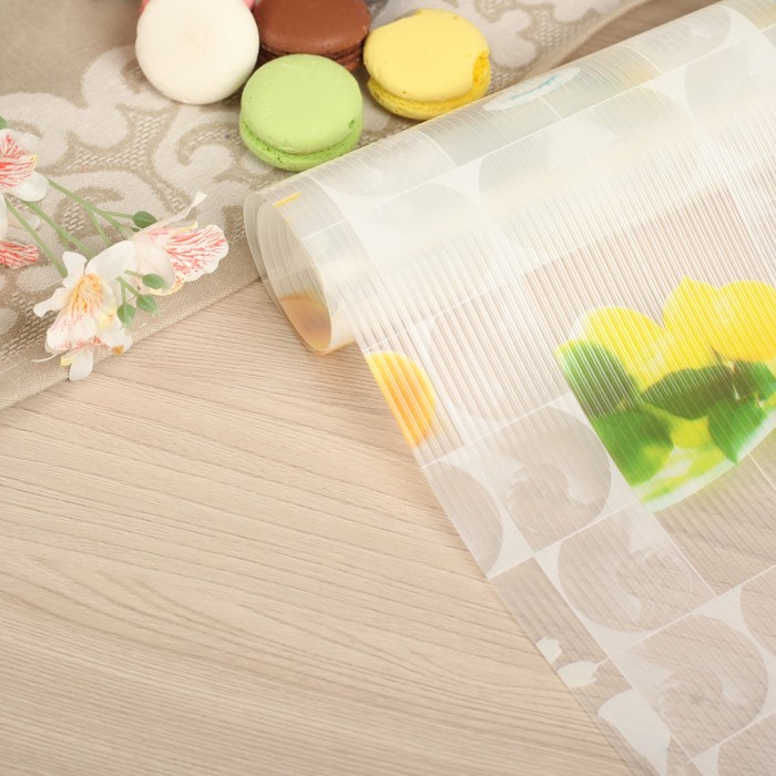 Коврик противоскользящий "Напитки" 30х90 см