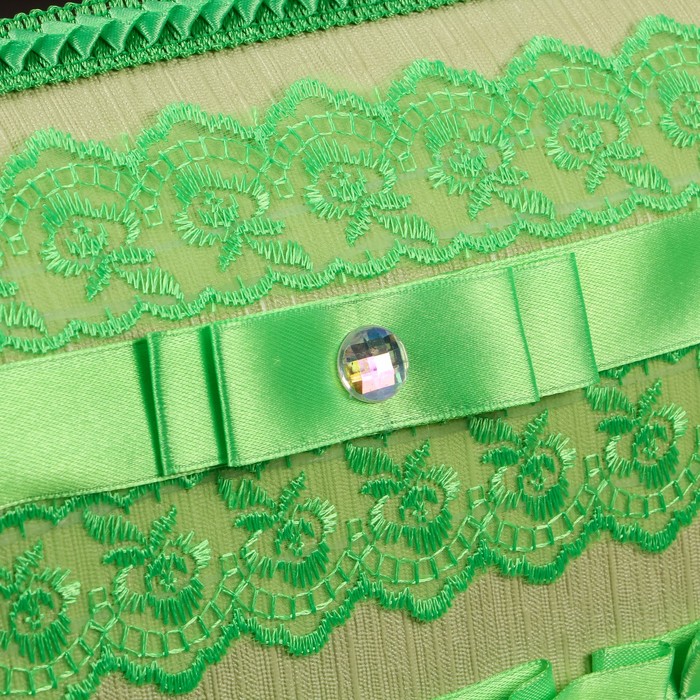 Коробка для денег №2 салатовая, разборная