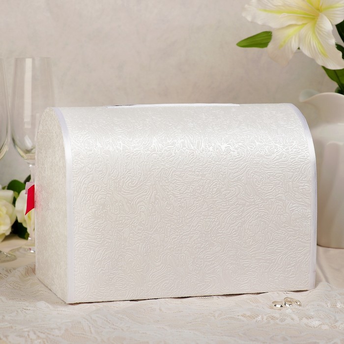 Коробка для денег «Аврора», ярко-розовая, неразборная