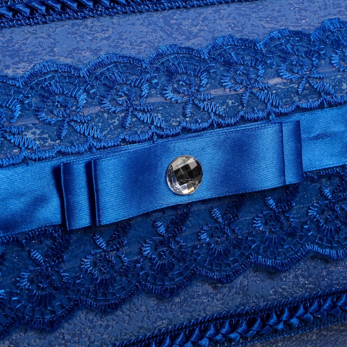 Коробка для денег №2 синяя, разборная