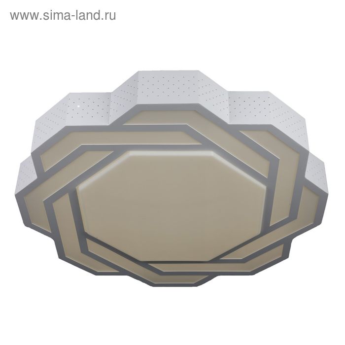 

Люстра потолочная ANNEKA LED 4200K, 1x59W белый 70x70x9 см