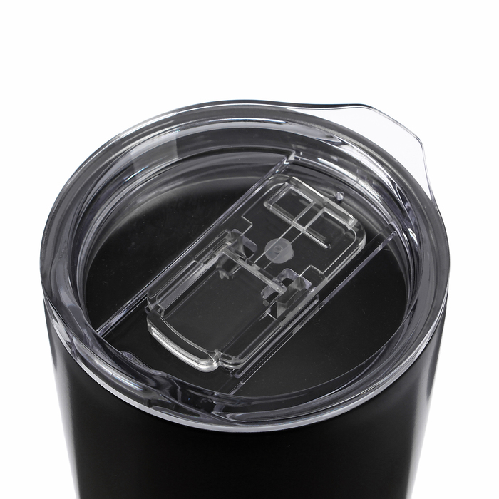 Термокружка "Чёрная классика", 550 мл, внутри металл, 9х18 см