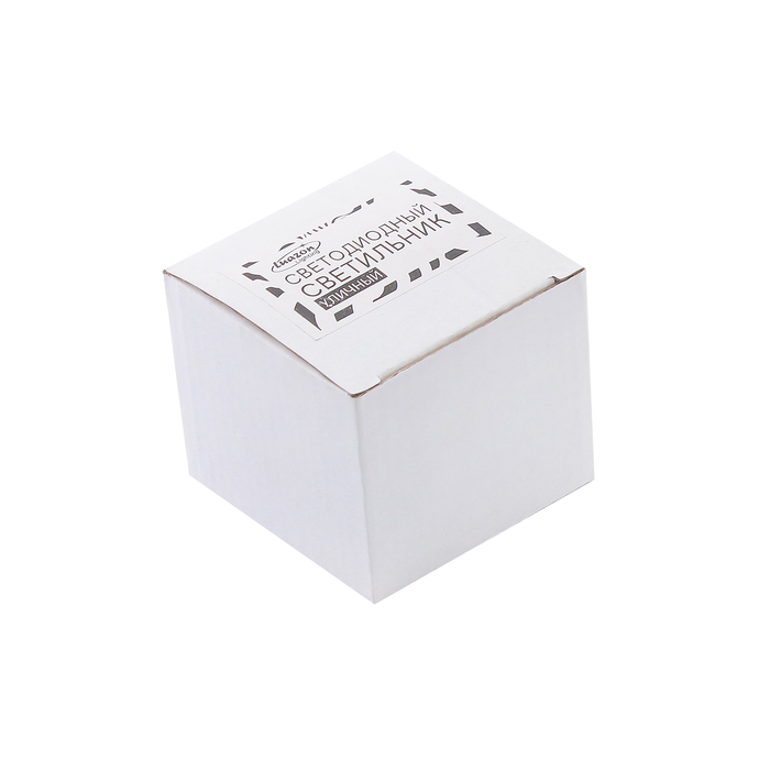 Светильник светодиодный ориентационный квадрат Luazon 2 вт, IP65, 220 В, БЕЛЫЙ