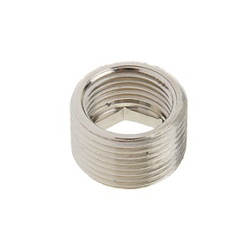 

Футорка Valtec, 1/2" х 3/4", под шестигранник, никелированная латунь