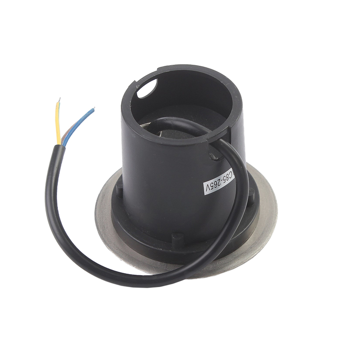 Светильник встраиваемый светодиодный грунтовый Luazon 3 Вт, d=90 мм, IP65, 220В, ТЕПЛО-БЕЛЫЙ