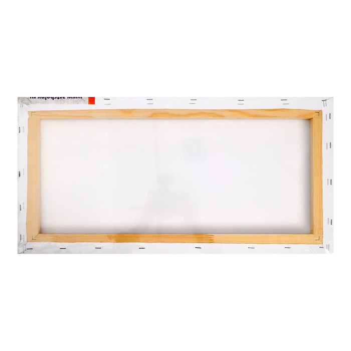 Холст на подрамнике хлопок 100% акриловый грунт 3*30*60 см среднезернистый, 380г/м2 Школа Художников