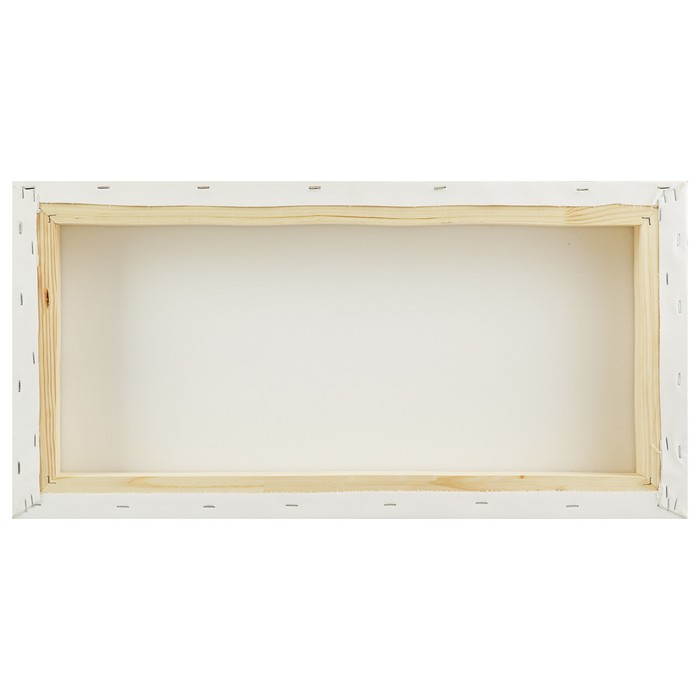 Холст на подрамнике хлопок 100% акриловый грунт 6*30*60 см среднезернистый, 380г/м2 Школа Художников