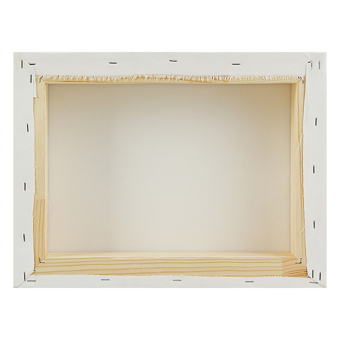 Холст на подрамнике хлопок 100% акриловый грунт 8*30*40 см среднезернистый, 380г/м2 Школа Художников