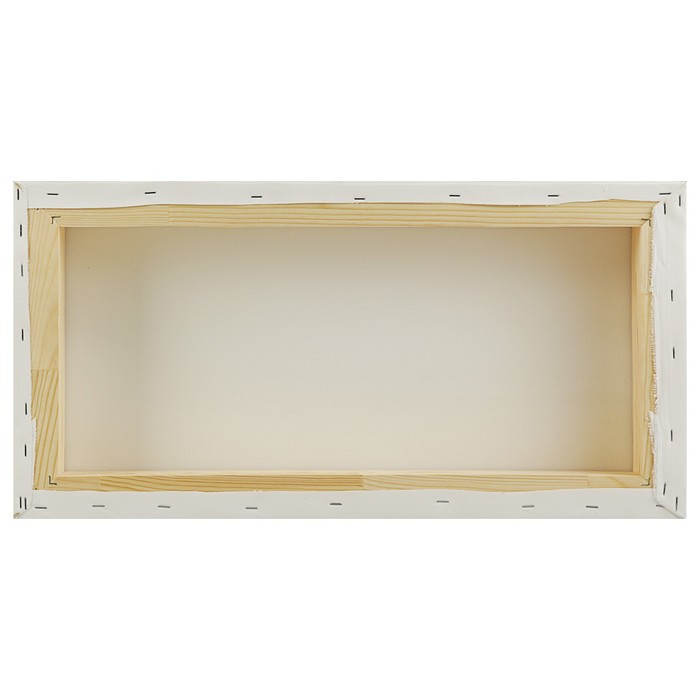 Холст на подрамнике хлопок 100% акриловый грунт 8*30*60 см среднезернистый, 380г/м2 Школа Художников