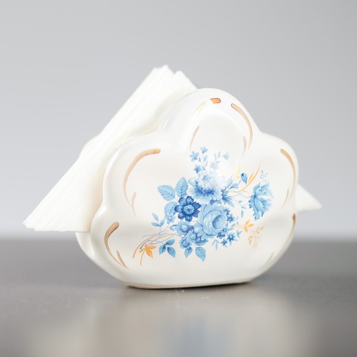 Салфетница "Пёсик с бантиком"