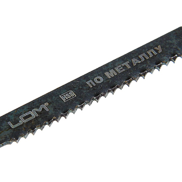 Полотна для электролобзика LOM, по металлу, 5 шт, HSS, T118A, 118G, 118B, 218A, 218B
