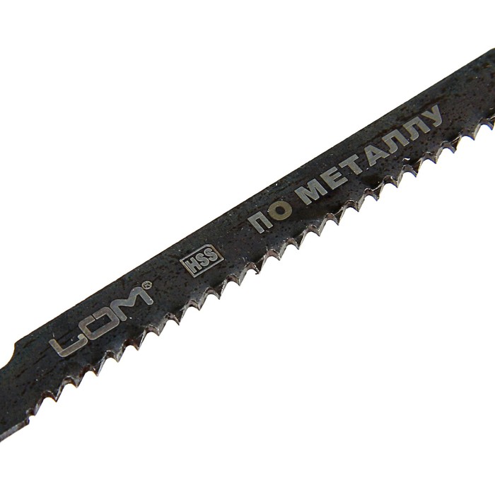 Полотна для электролобзика LOM, по металлу, 5 шт, HSS, 51 х 2 мм T218B