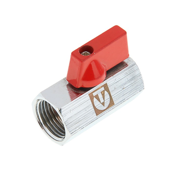 Кран шаровой Valtec MINI, 1/2" внутренняя, хромированный