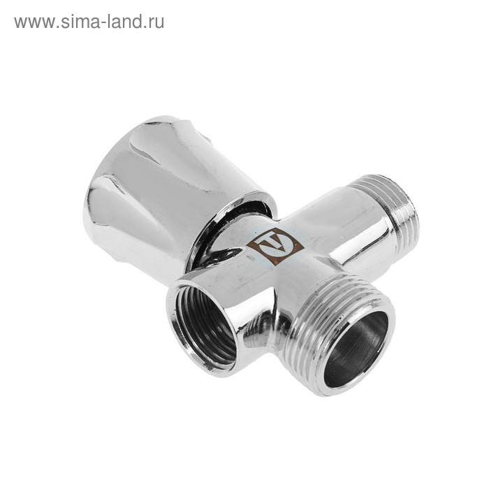 

Вентиль Valtec, 3-х проходной, 1/2" х 3/4" х 1/2" внутренняя/наружная/наружная