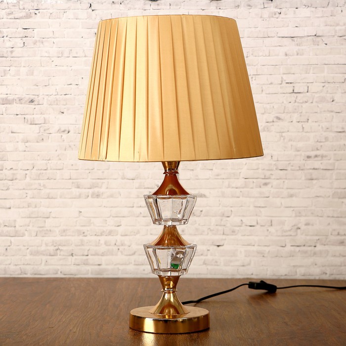 Лампа настольная "Мокко" Е27 40Вт 220В 46х30х30 см