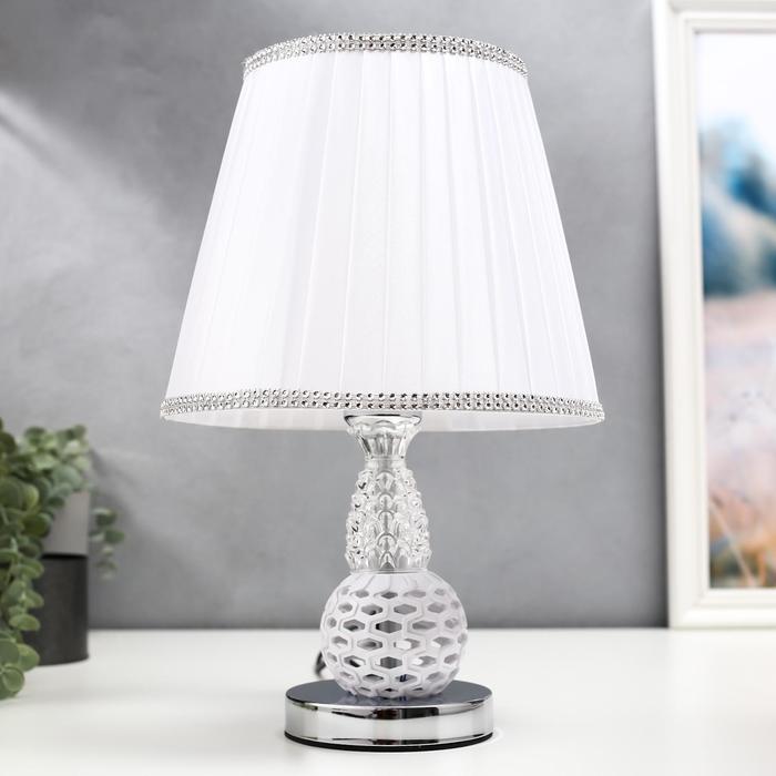 Лампа настольная "София" Е27 40Вт 220В низ с подсветкой 35х21х21 см