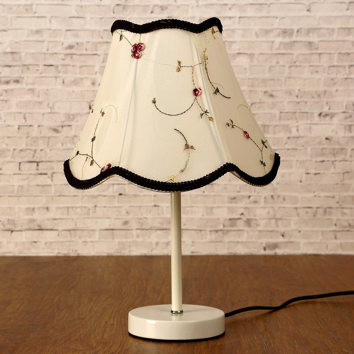 Лампа настольная "Селена" Е27 40Вт 220В МИКС 37,5х25,5х25,5 см