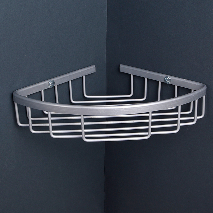 Полка угловая, алюминий