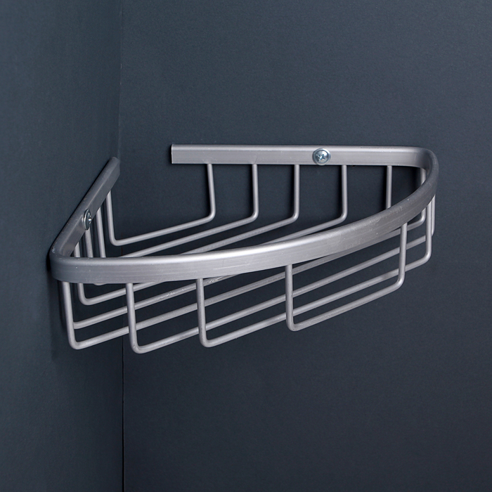 Полка угловая, алюминий