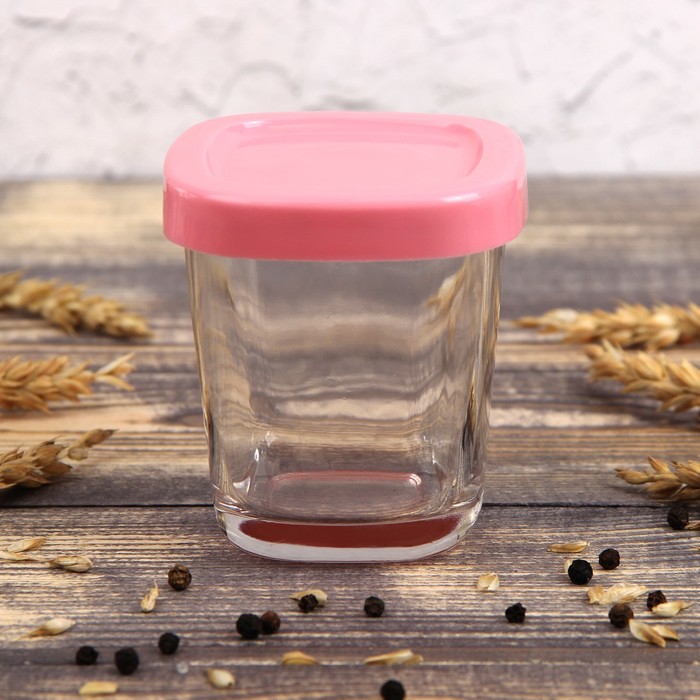 Банка для сыпучих продуктов 160 мл "Яркость", МИКС