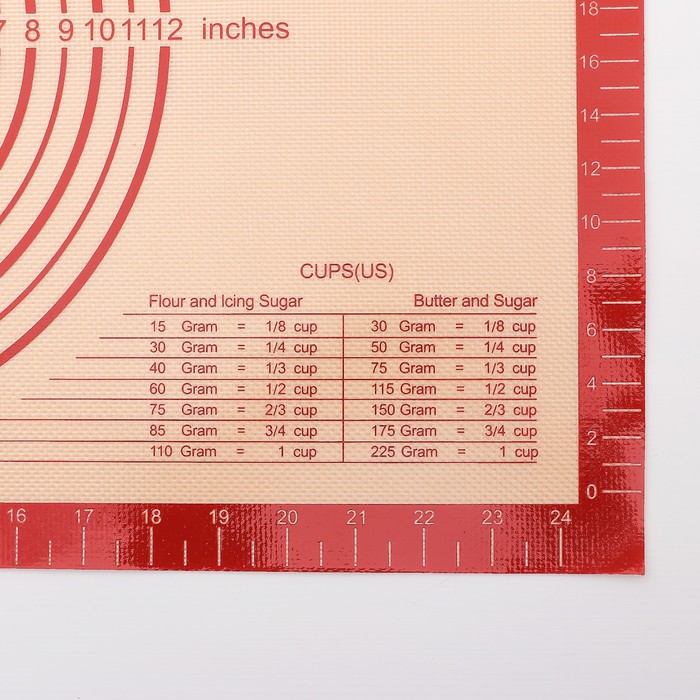 Коврик армированный с разлиновкой 40,5х66 см
