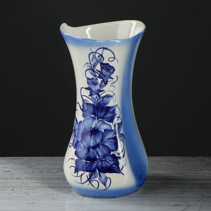 Ваза малая "Румба" гжель