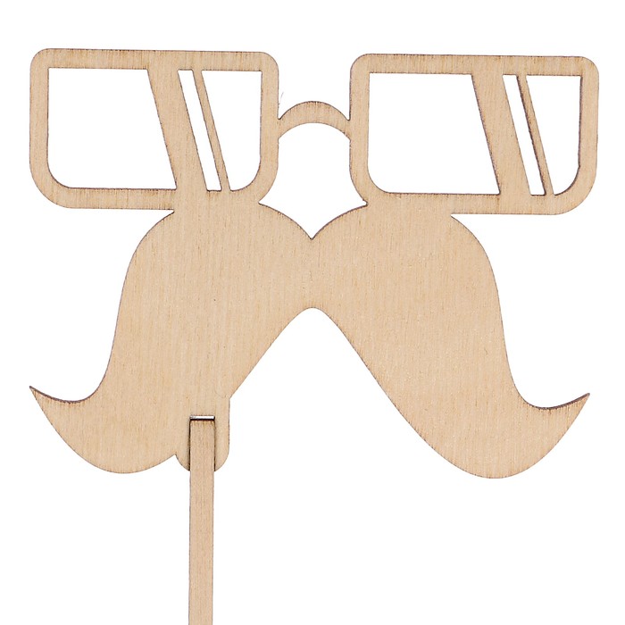 Топпер "Усы" 6*8 см