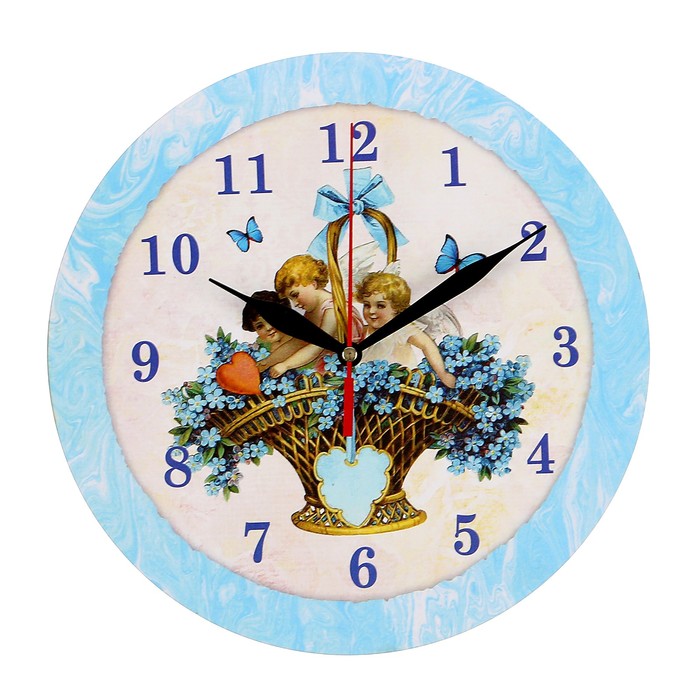Часы-винтаж "Ангелочки"